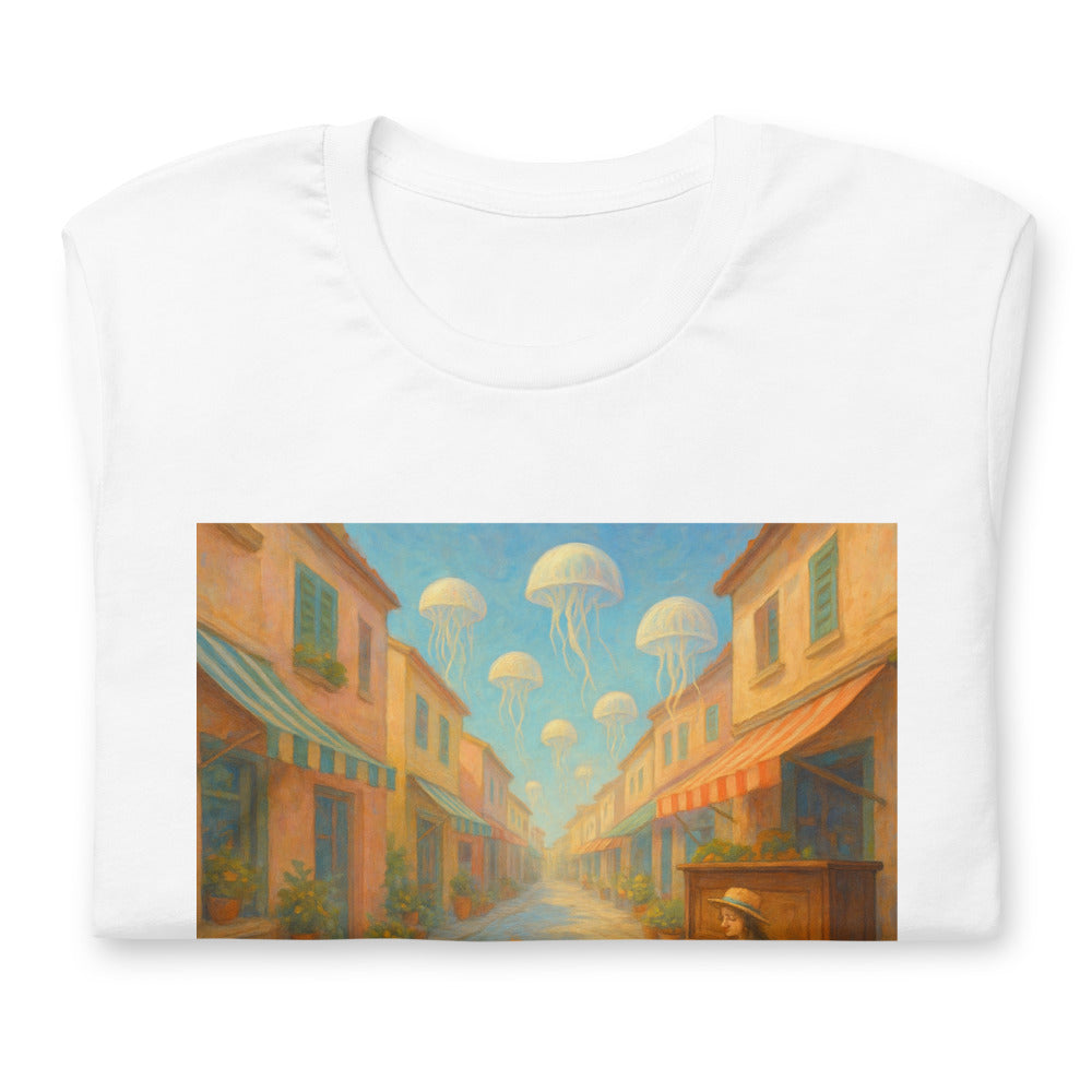 Jellyfish Lantern Market Art Print - View 2