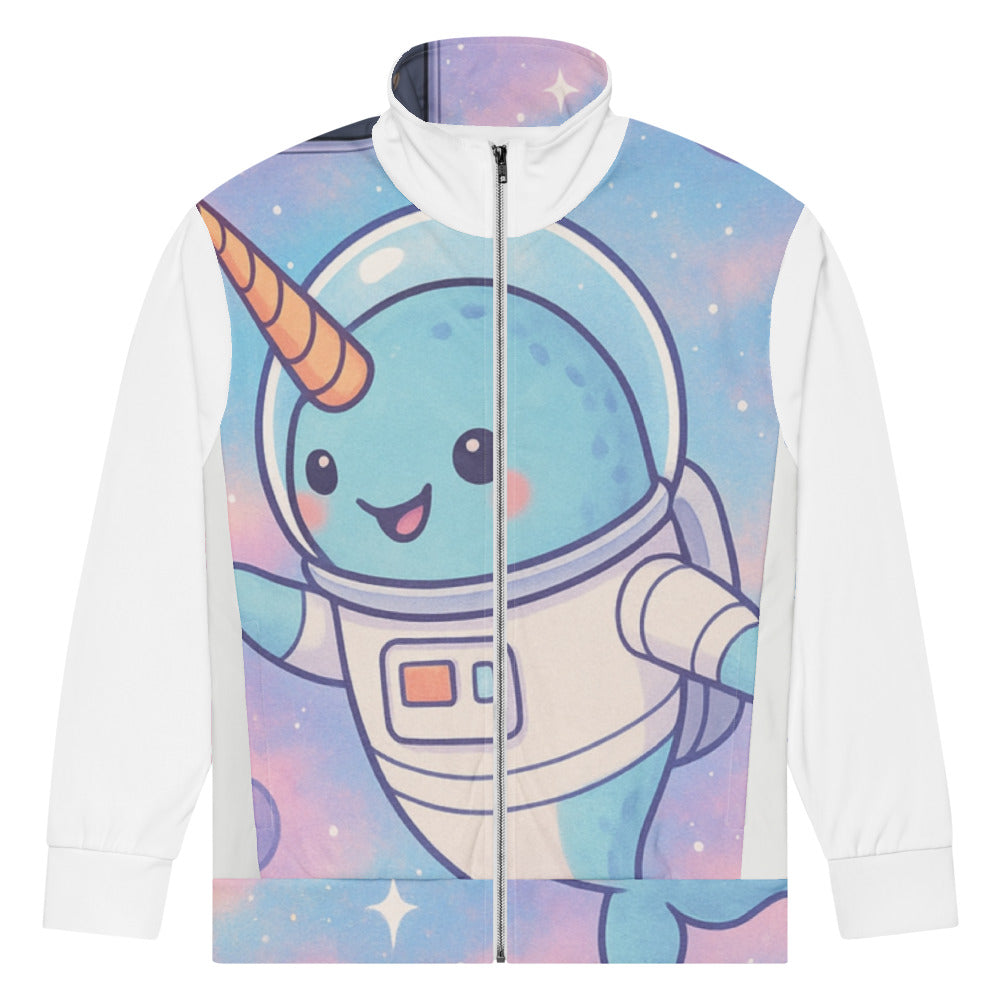 Pastel Narwhal Space Voyager - White