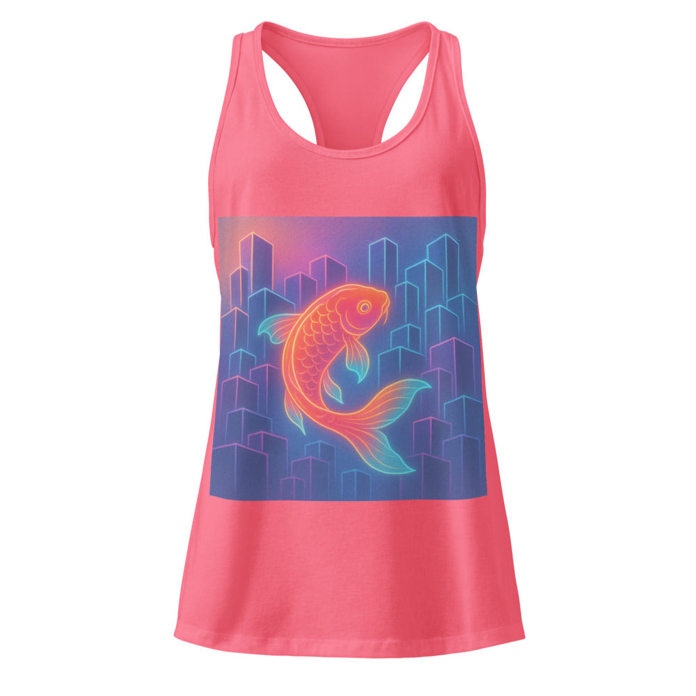 Neon Koi City Drift - Hot Pink