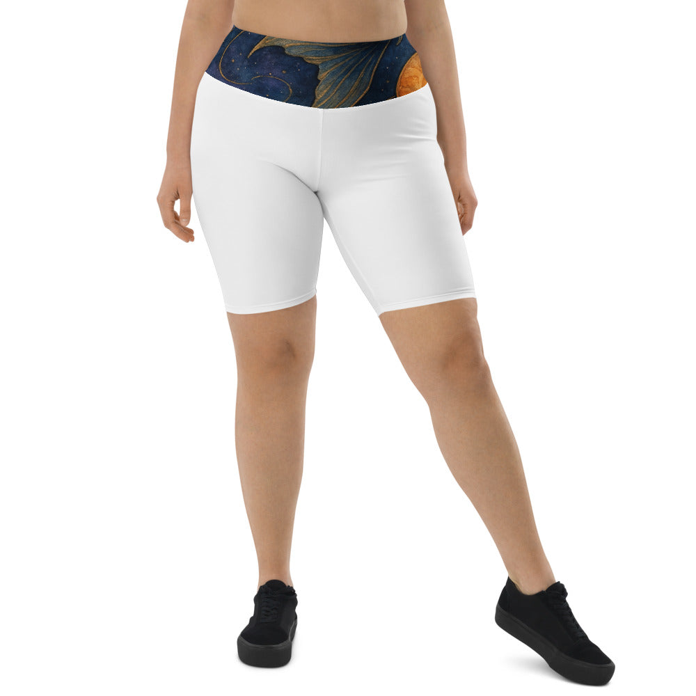 Starlit Koi Voyage - White