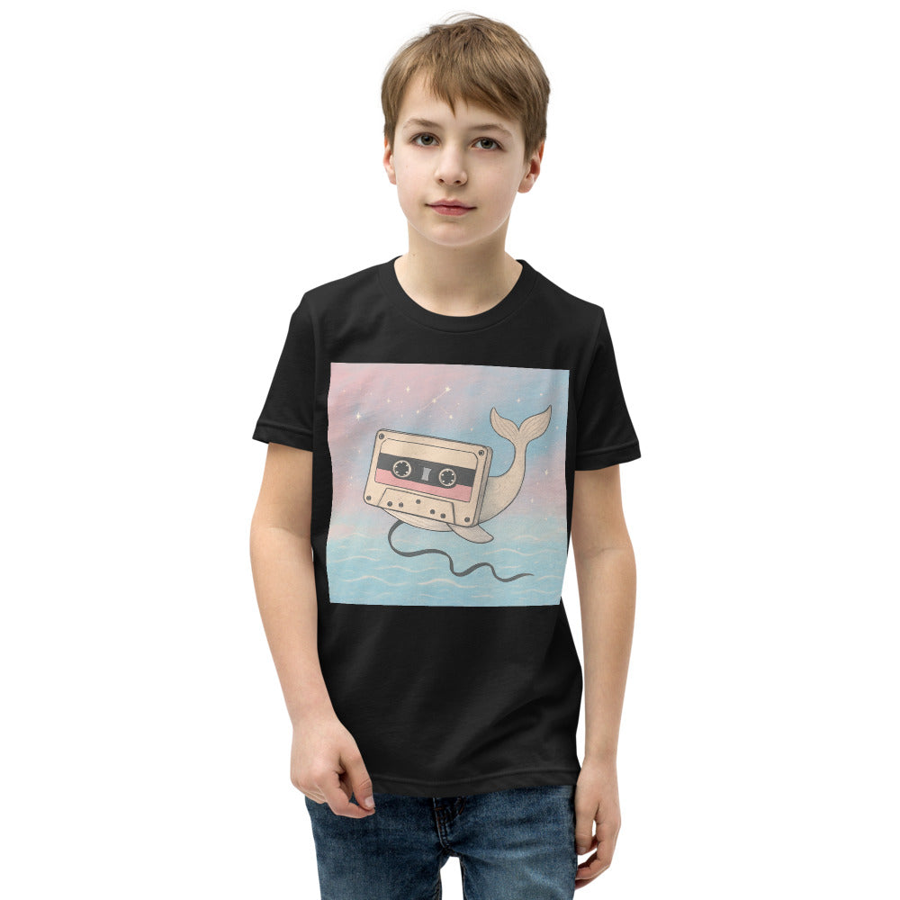 Celestial Cassette Whale - Black