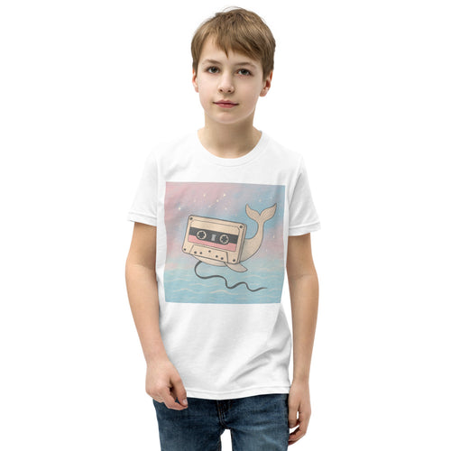 Celestial Cassette Whale - White
