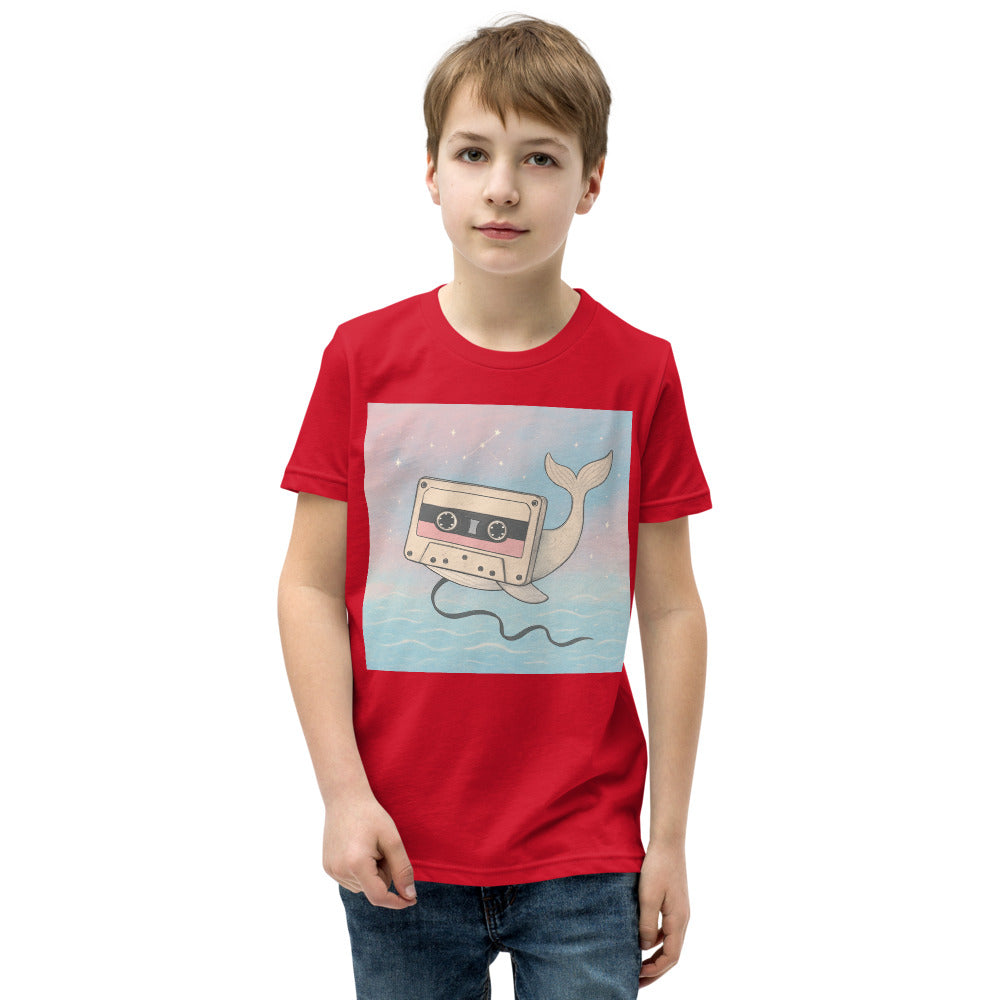 Celestial Cassette Whale - Red