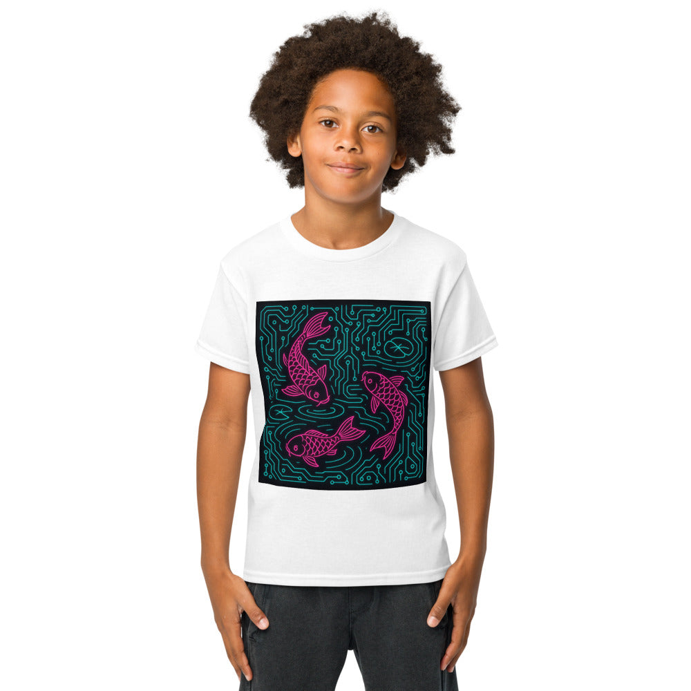 Electric Koi Circuit Pond - White