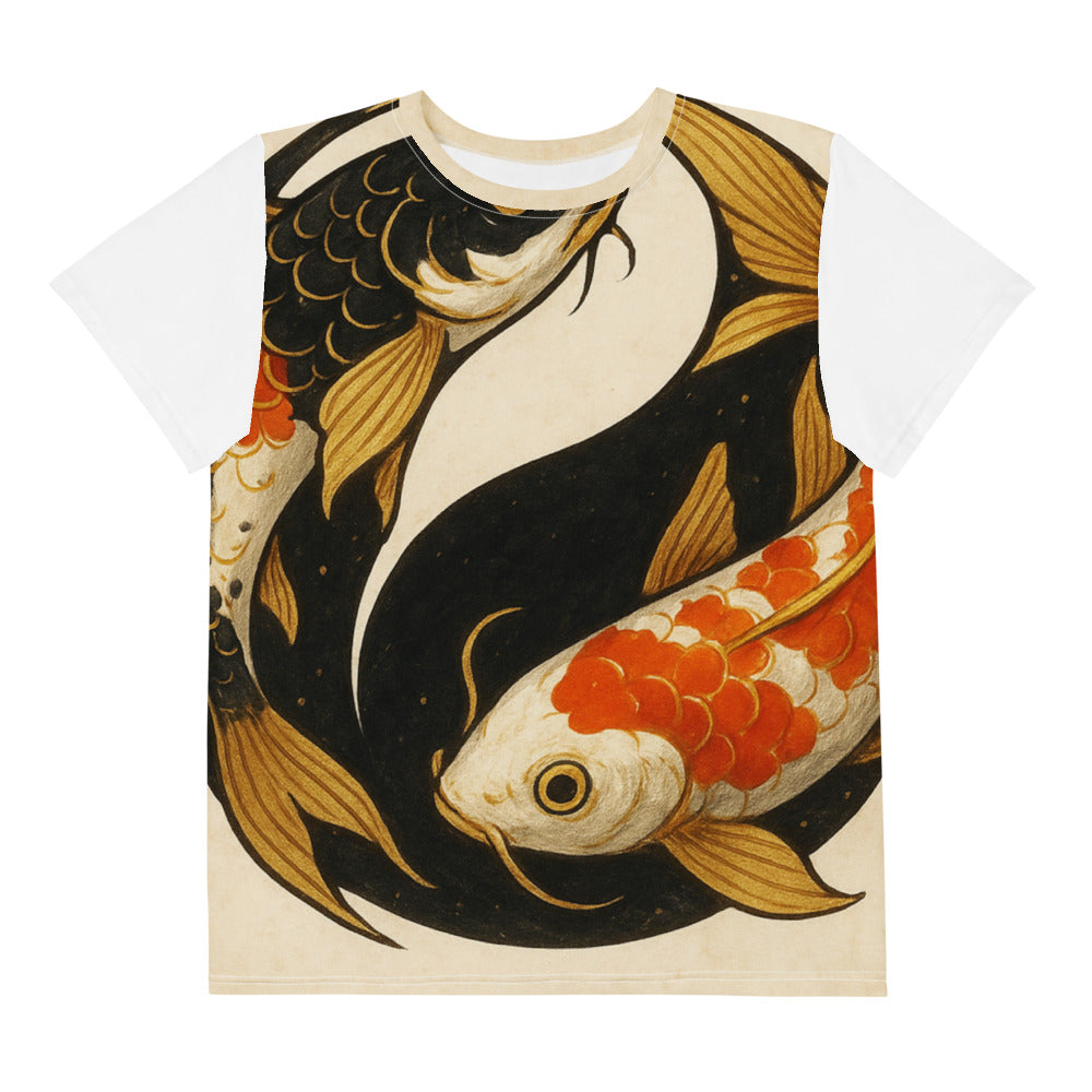 Circle of Golden Koi - View 1