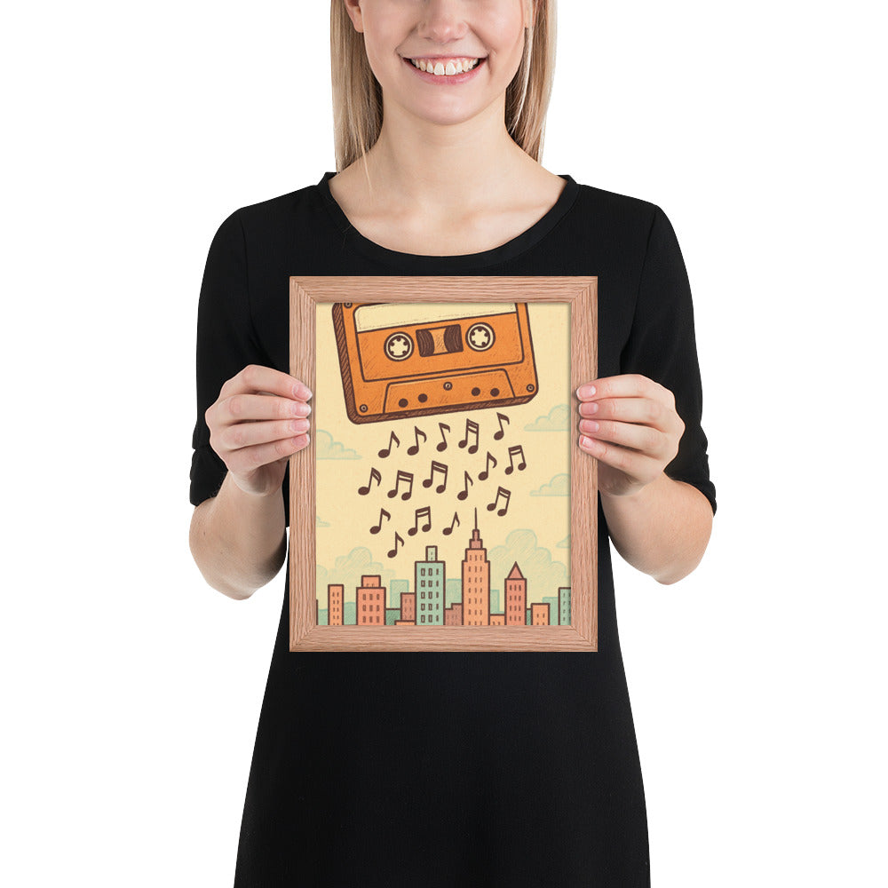 Cassette Skyline Serenade - Red Oak