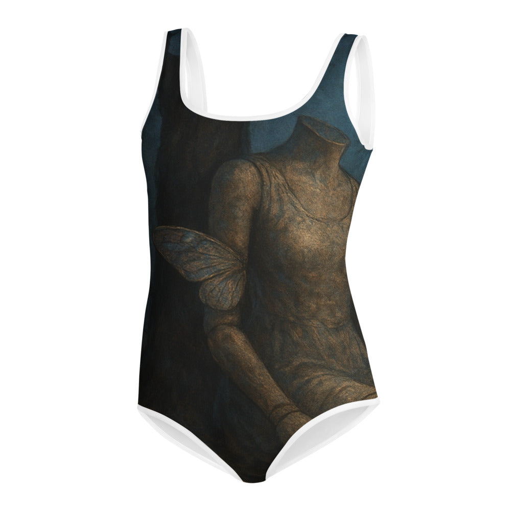 Mirrored Moth Marionette - White