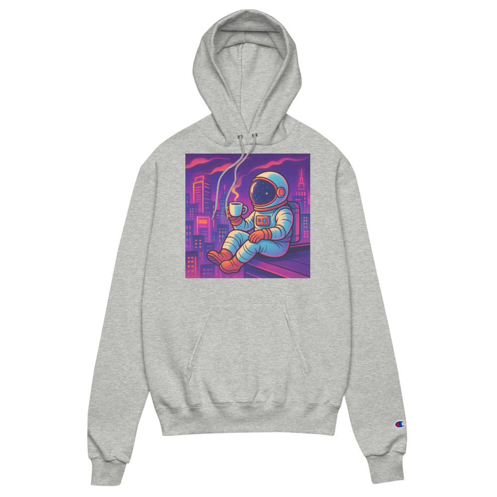 Neon Astronaut Coffee Break - View 1