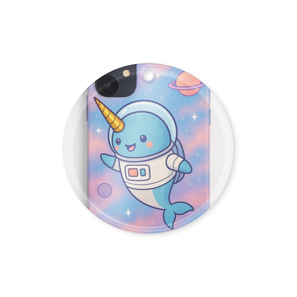 Golden Horn Space Narwhal - View 1