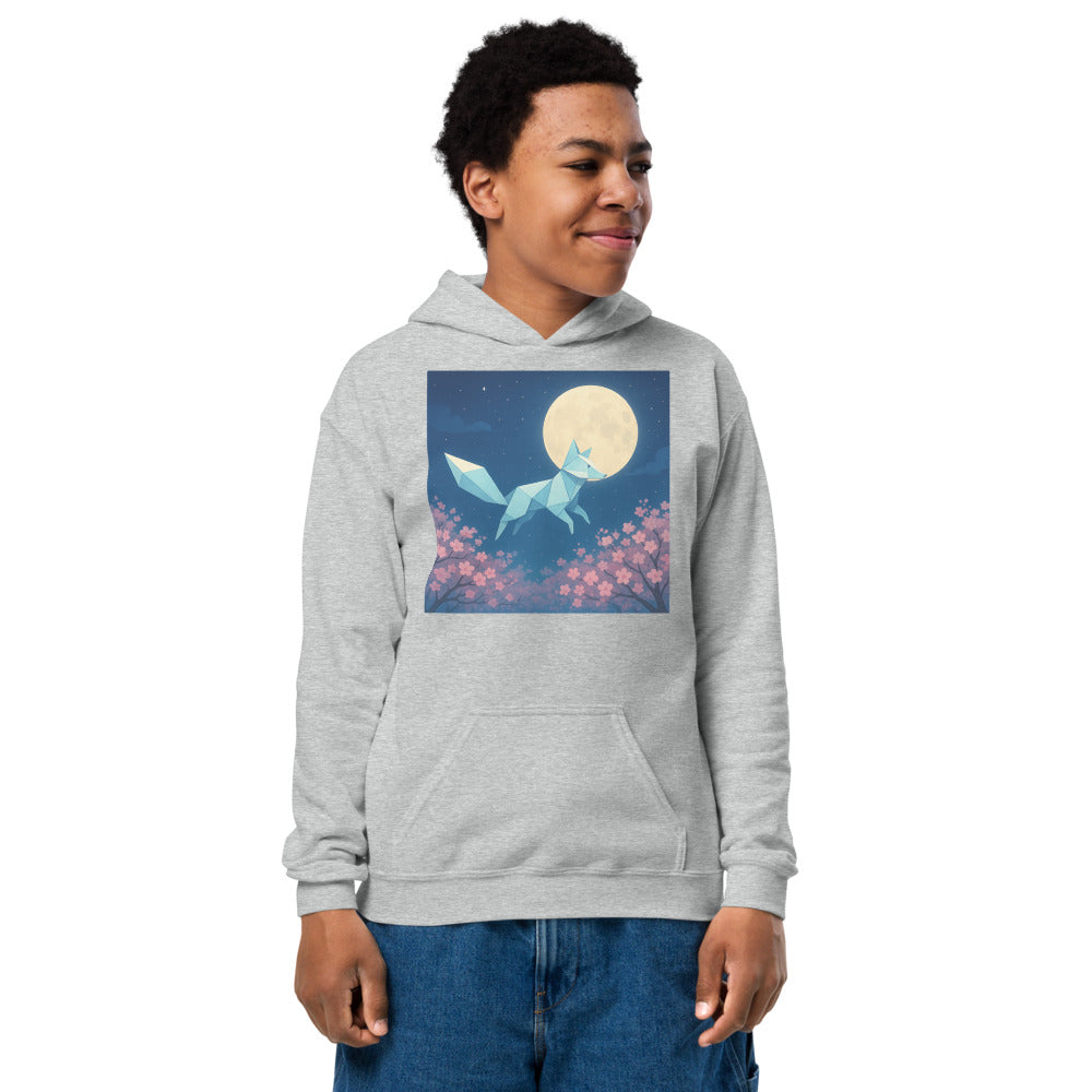Moonlit Origami Fox - Sport Grey