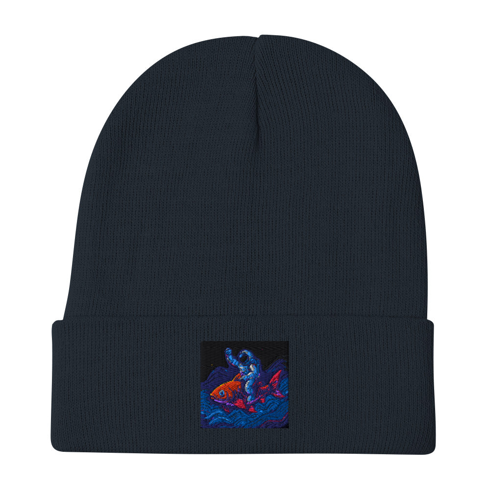 Cosmic Koi Wave Rider - Navy