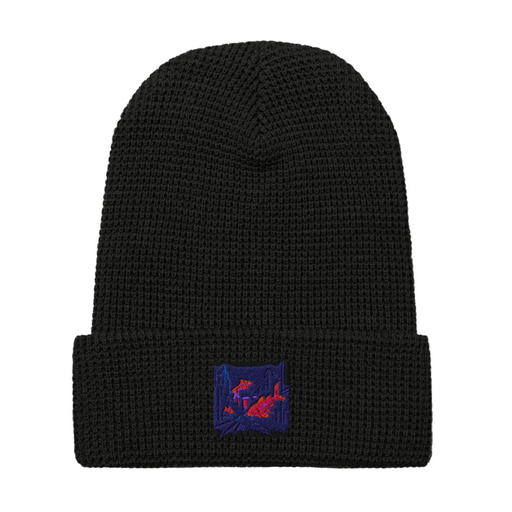 Neon Koi Metropolis - Black