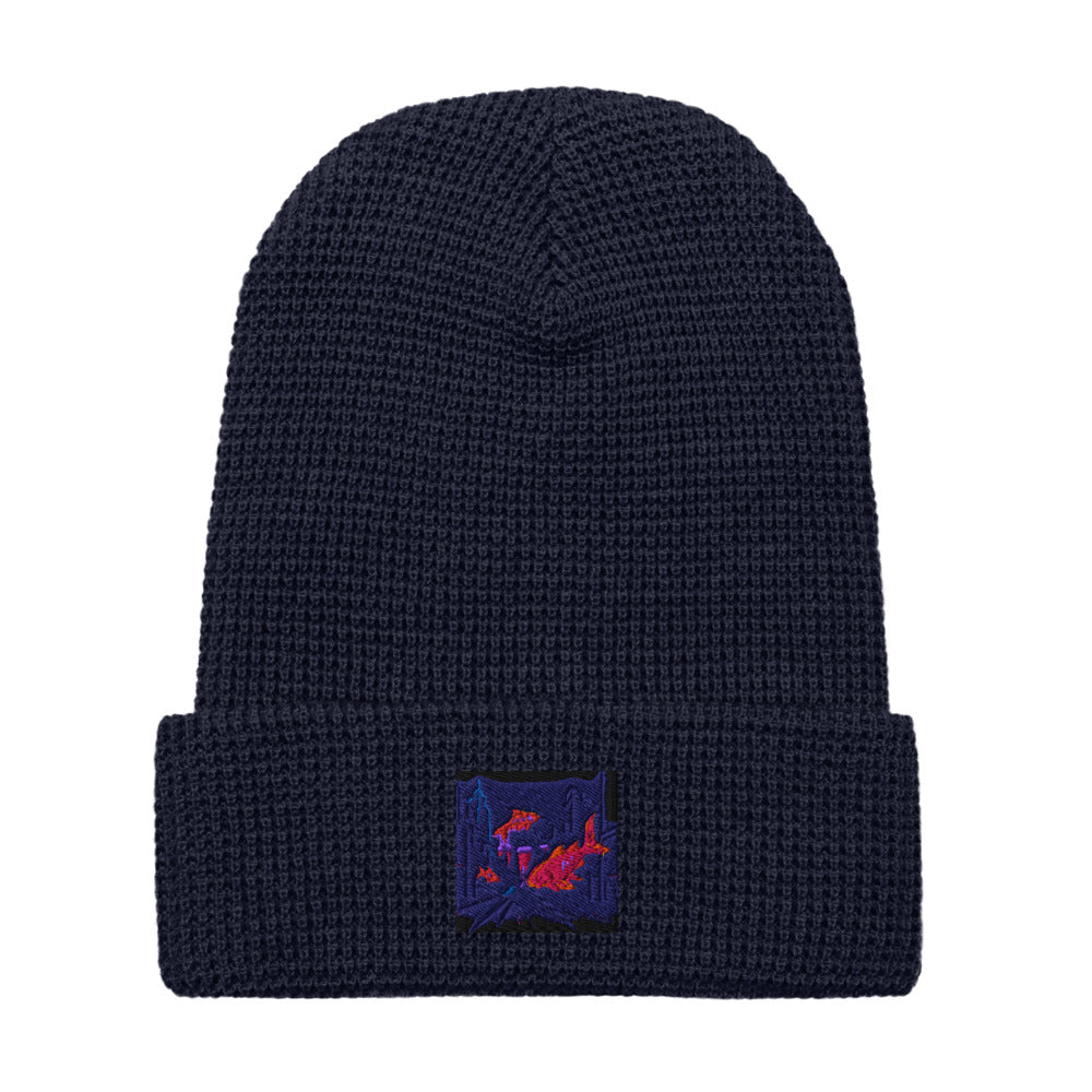 Neon Koi Metropolis - Navy