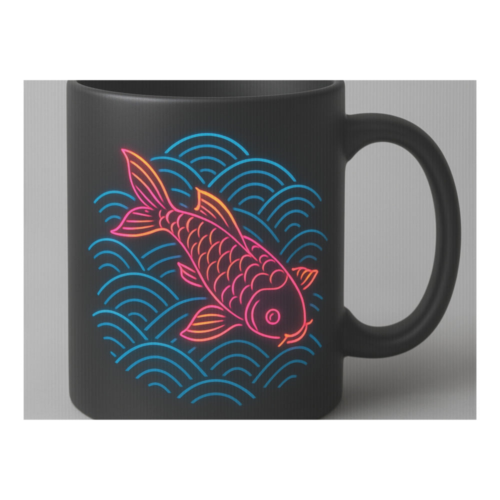 Aurora Koi Wave Mug - View 2
