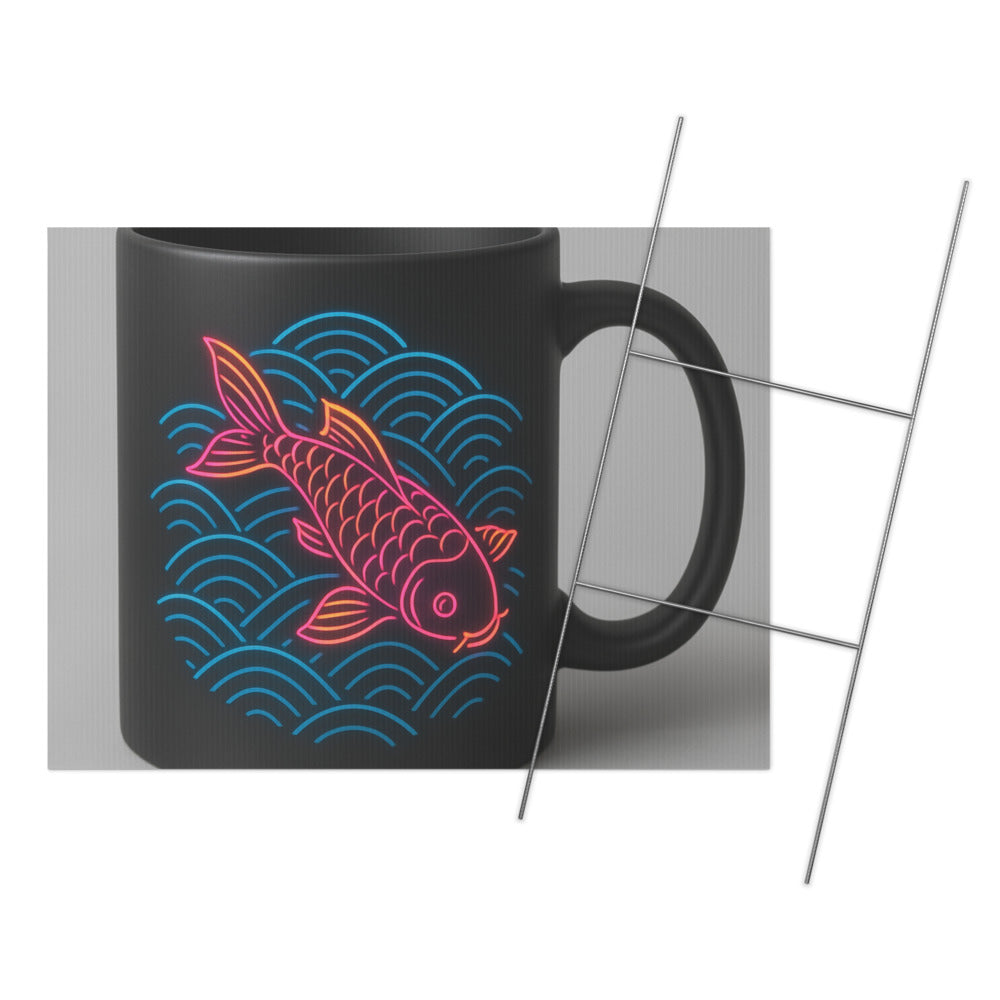 Aurora Koi Wave Mug - View 1