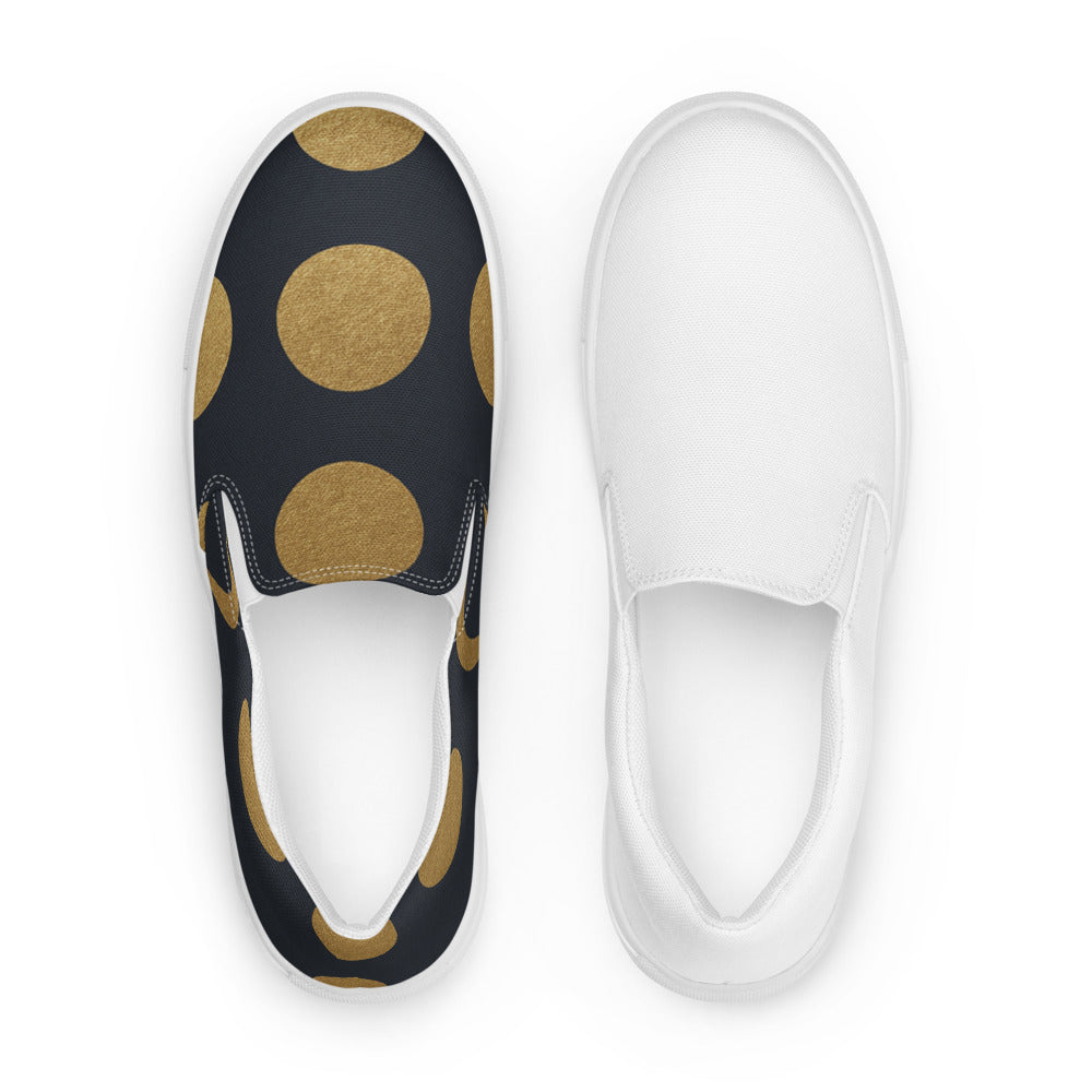 Gilded Lunar Grid - White