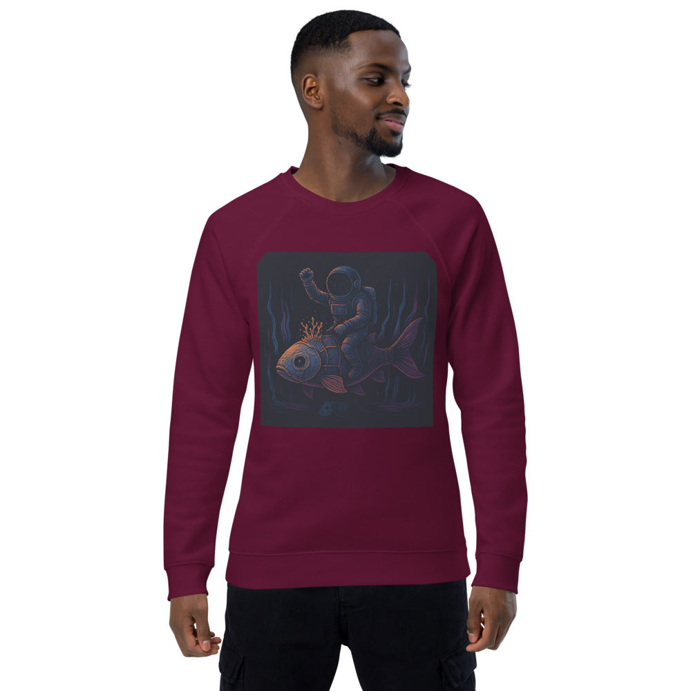 Porcelain Koi of the Void - Burgundy