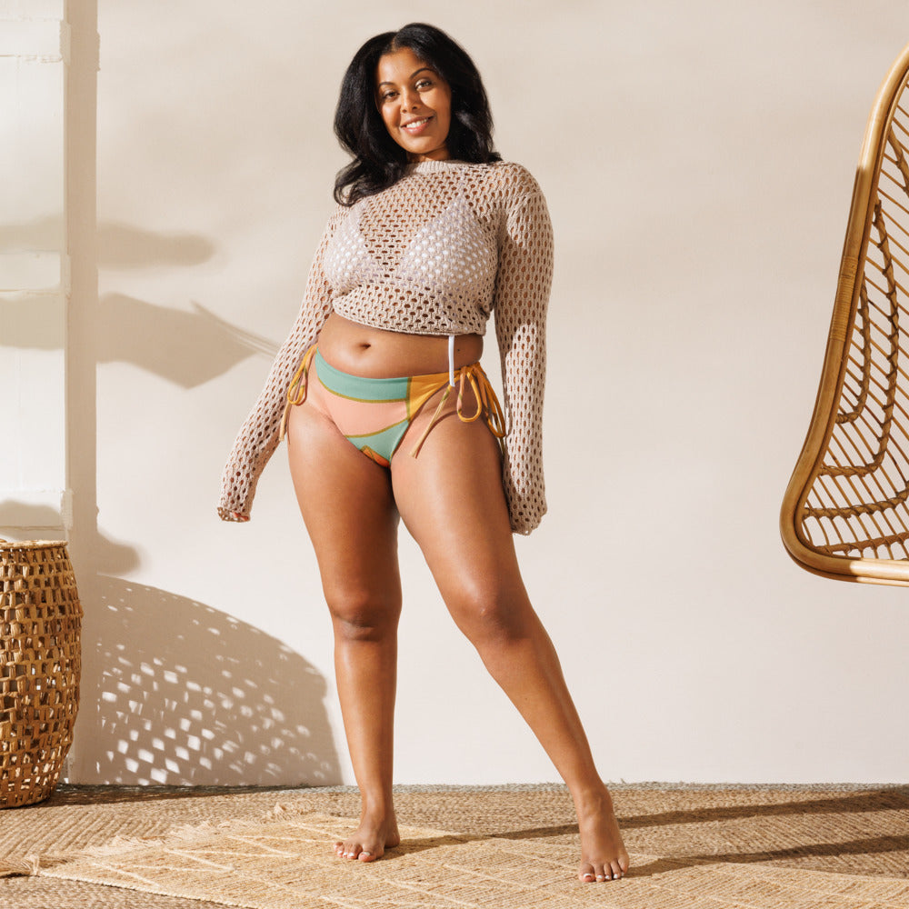 Golden Hour Geometric Peaks - View 1