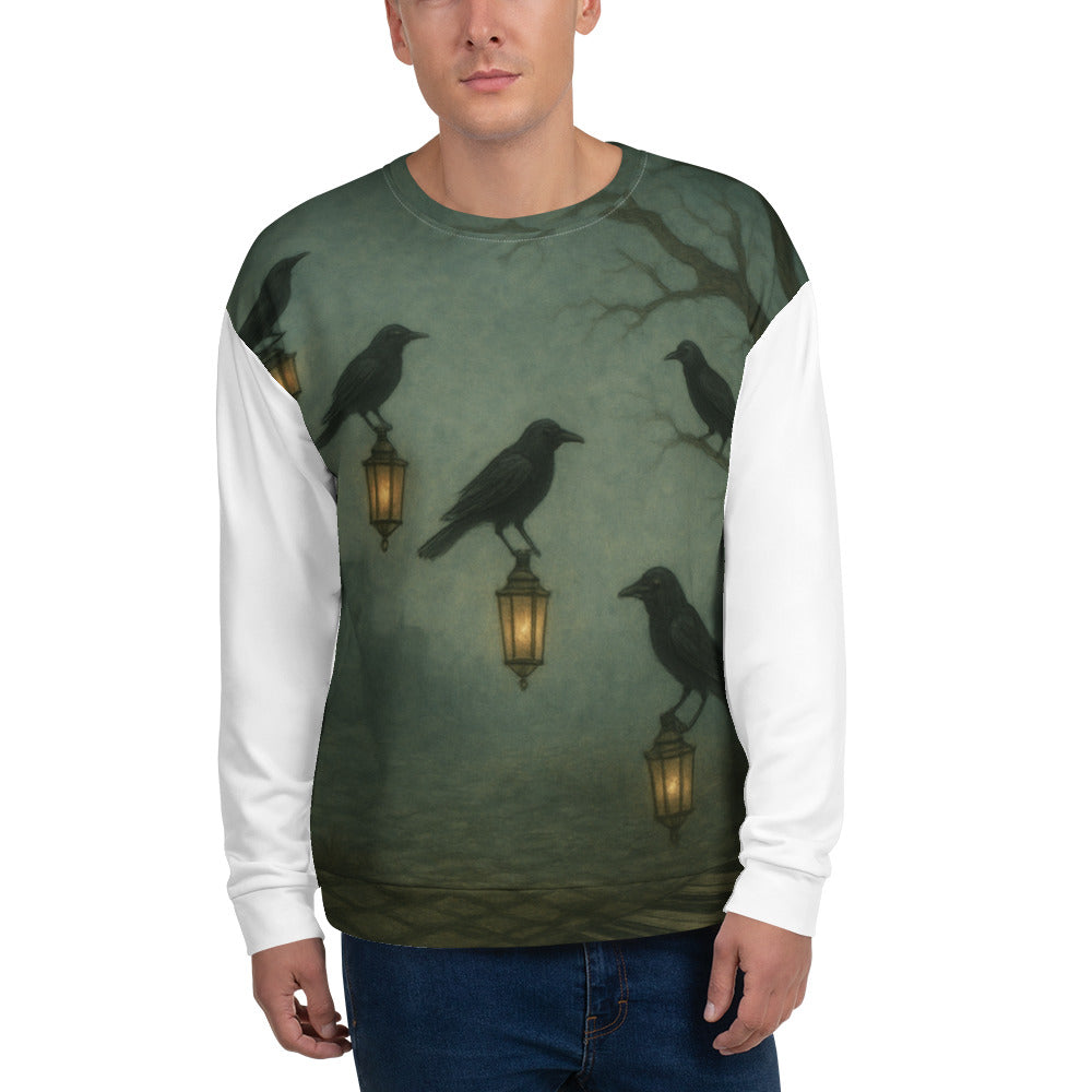 Nocturne of Lantern Crows - White