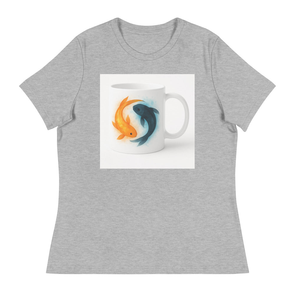 Golden Ember Koi Duo - Athletic Heather