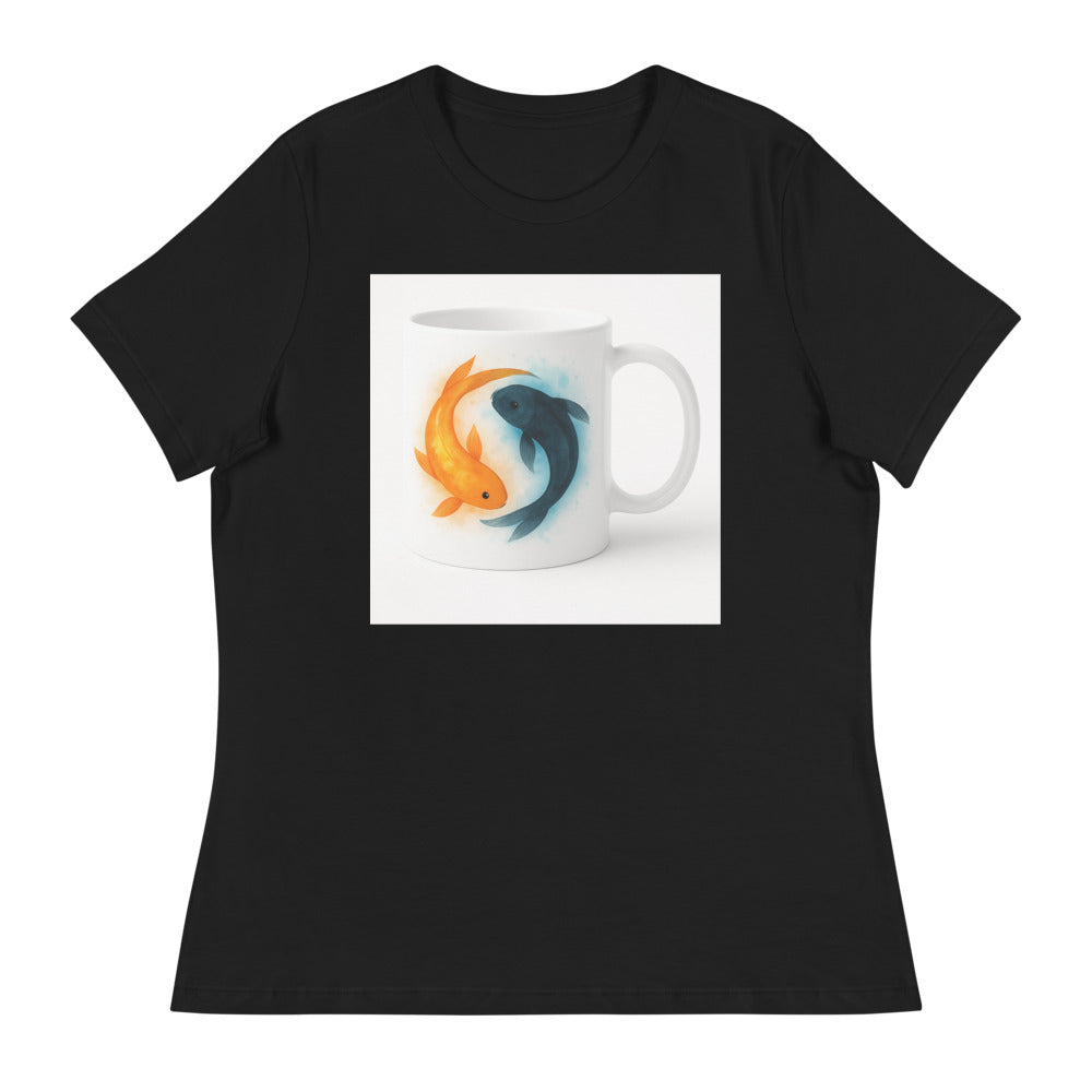 Golden Ember Koi Duo - Black