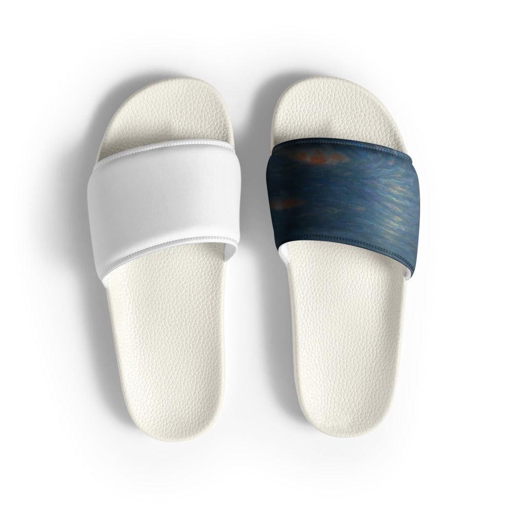 Moonlit Koi Reverie - White