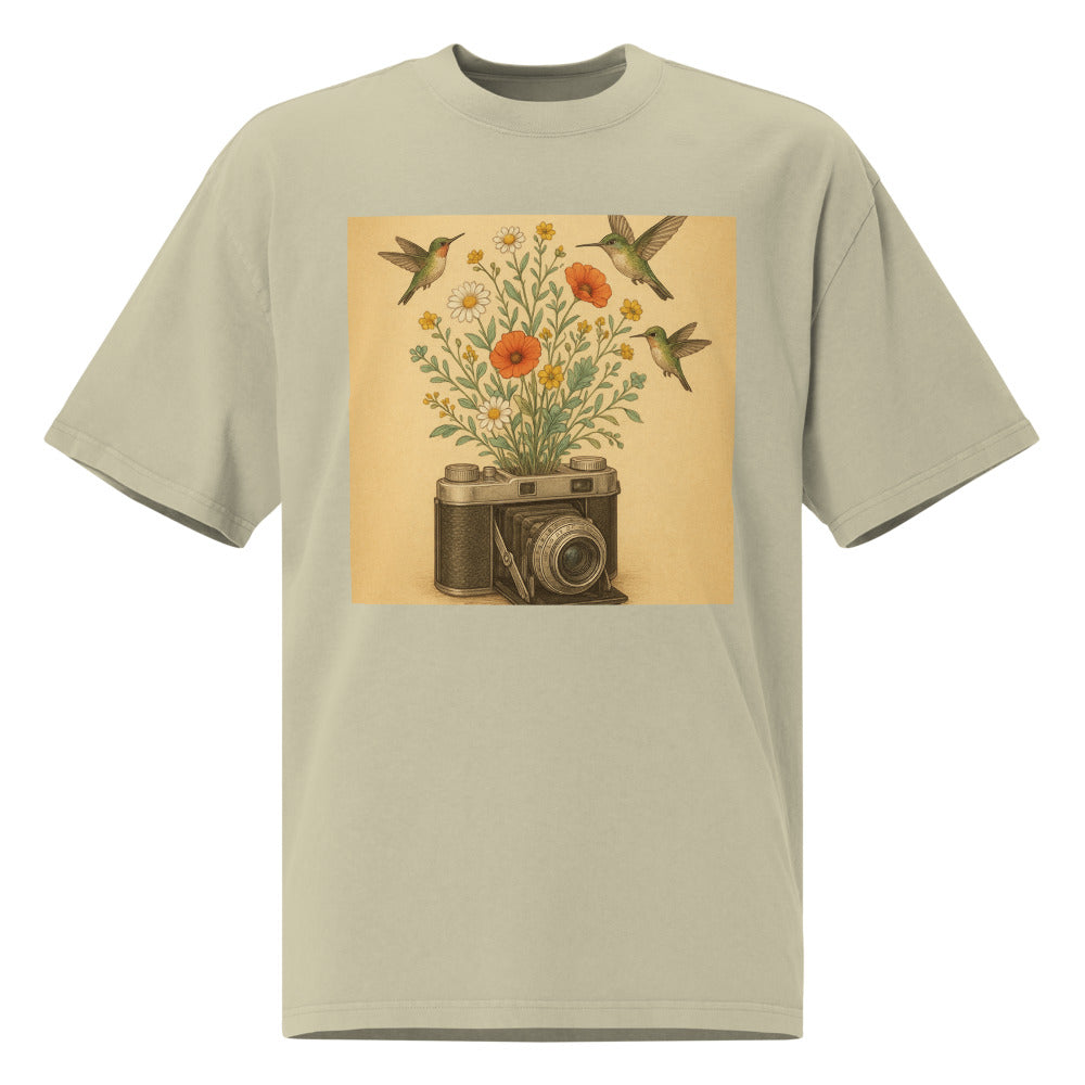 Vintage Lens Wildflower Bouquet - Faded Eucalyptus