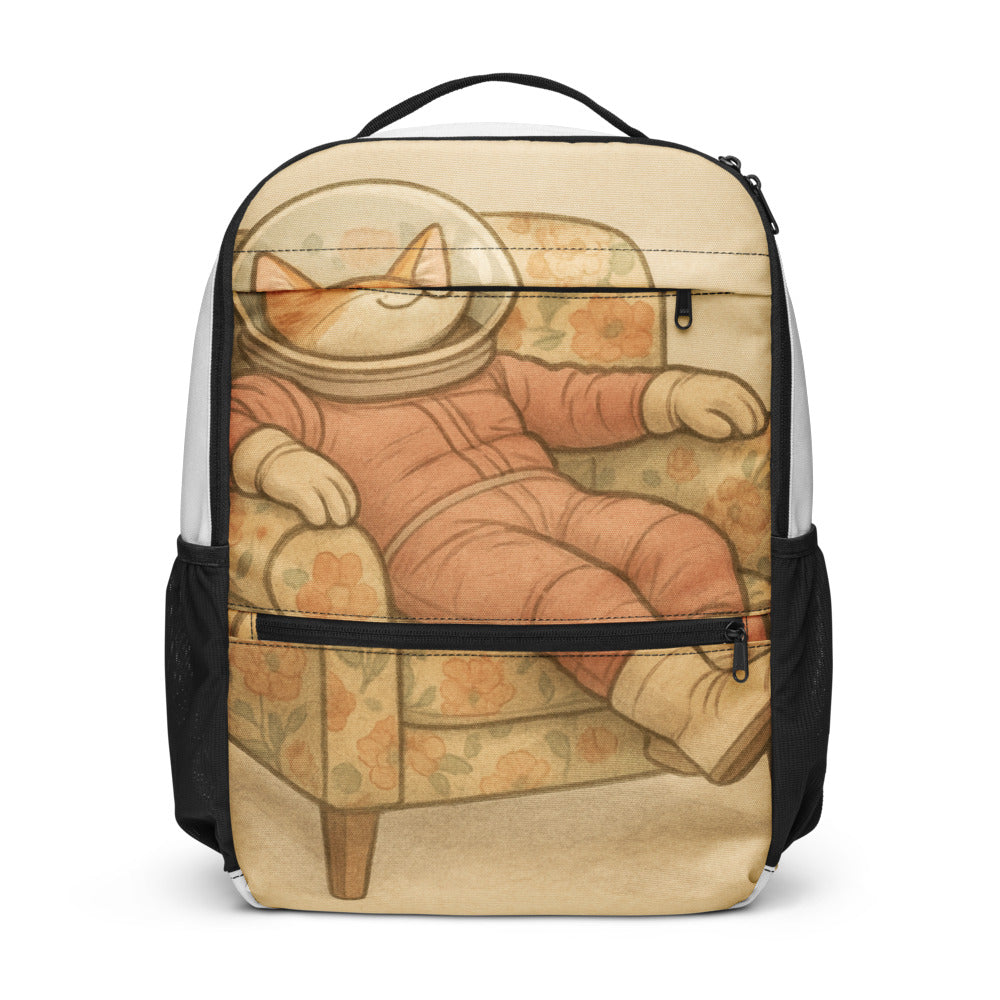 Galactic Catnap in Bloom - Black