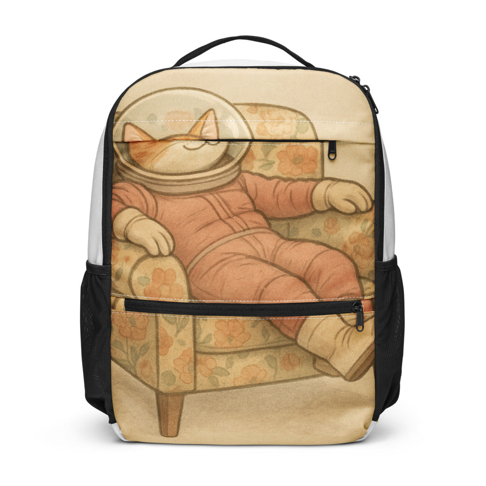 Galactic Catnap in Bloom - White