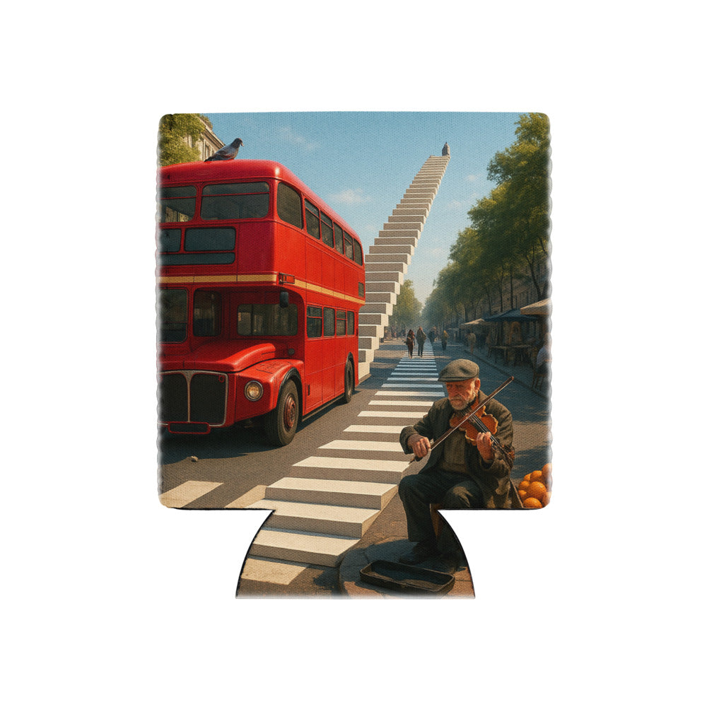 Crosswalk Stairway Serenade - White