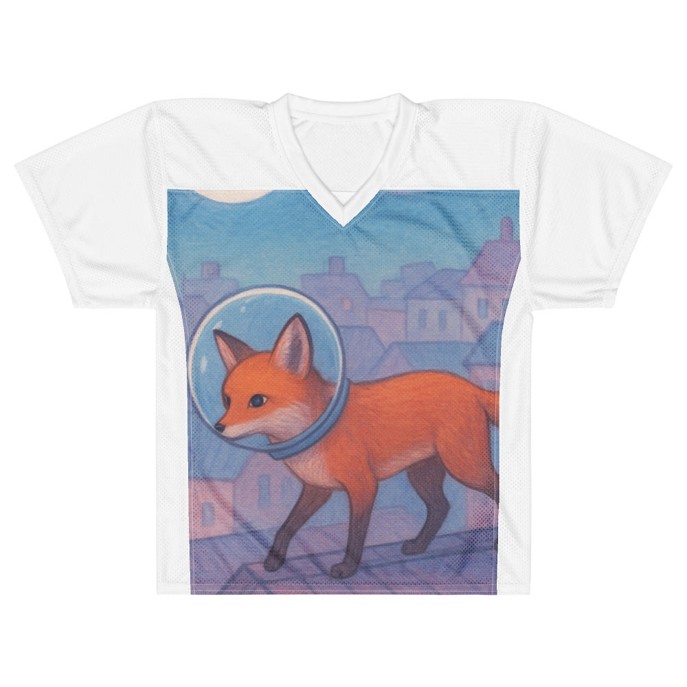 Moonlit Rooftop Fox - View 1