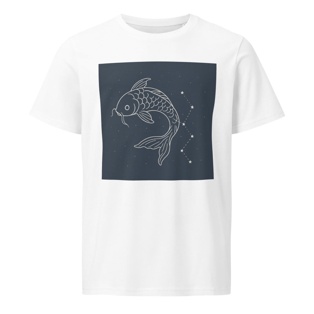 Midnight Koi Constellation - White