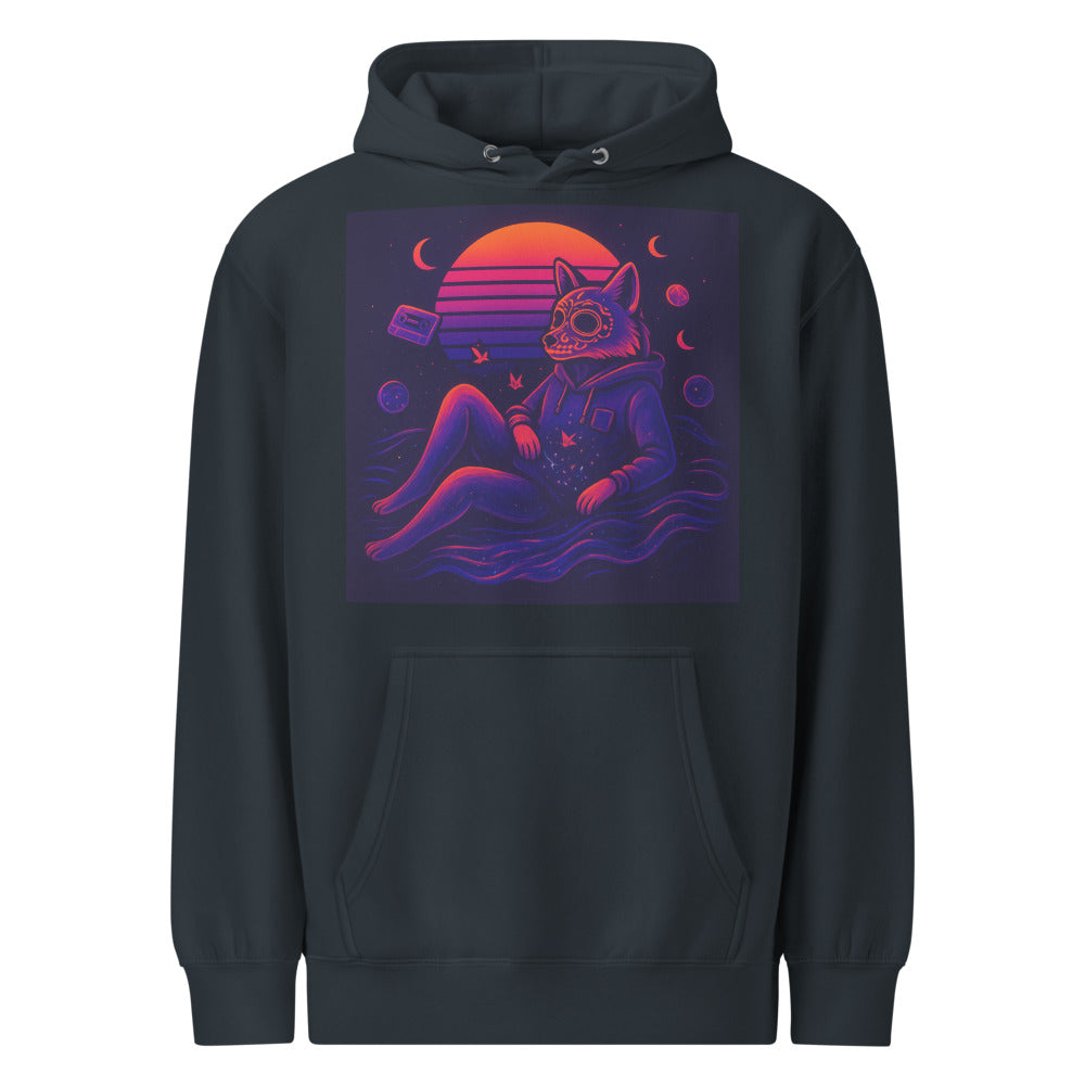 Cosmic Fox Dreamscape - Navy
