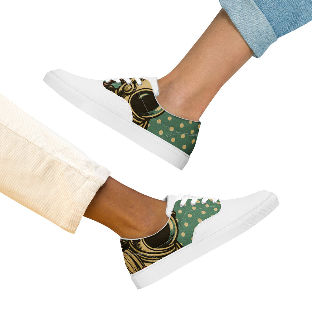 Retro Astronaut Watering Planet - View 3