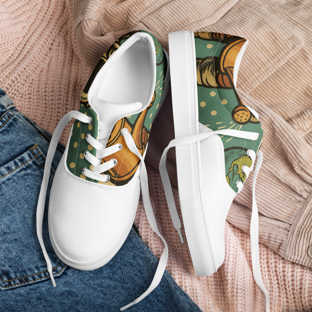 Retro Astronaut Watering Planet - View 2