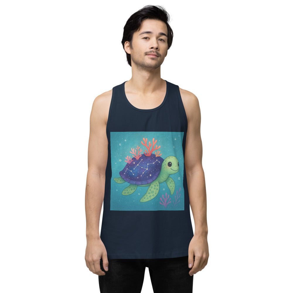 Celestial Coral Turtle - Navy