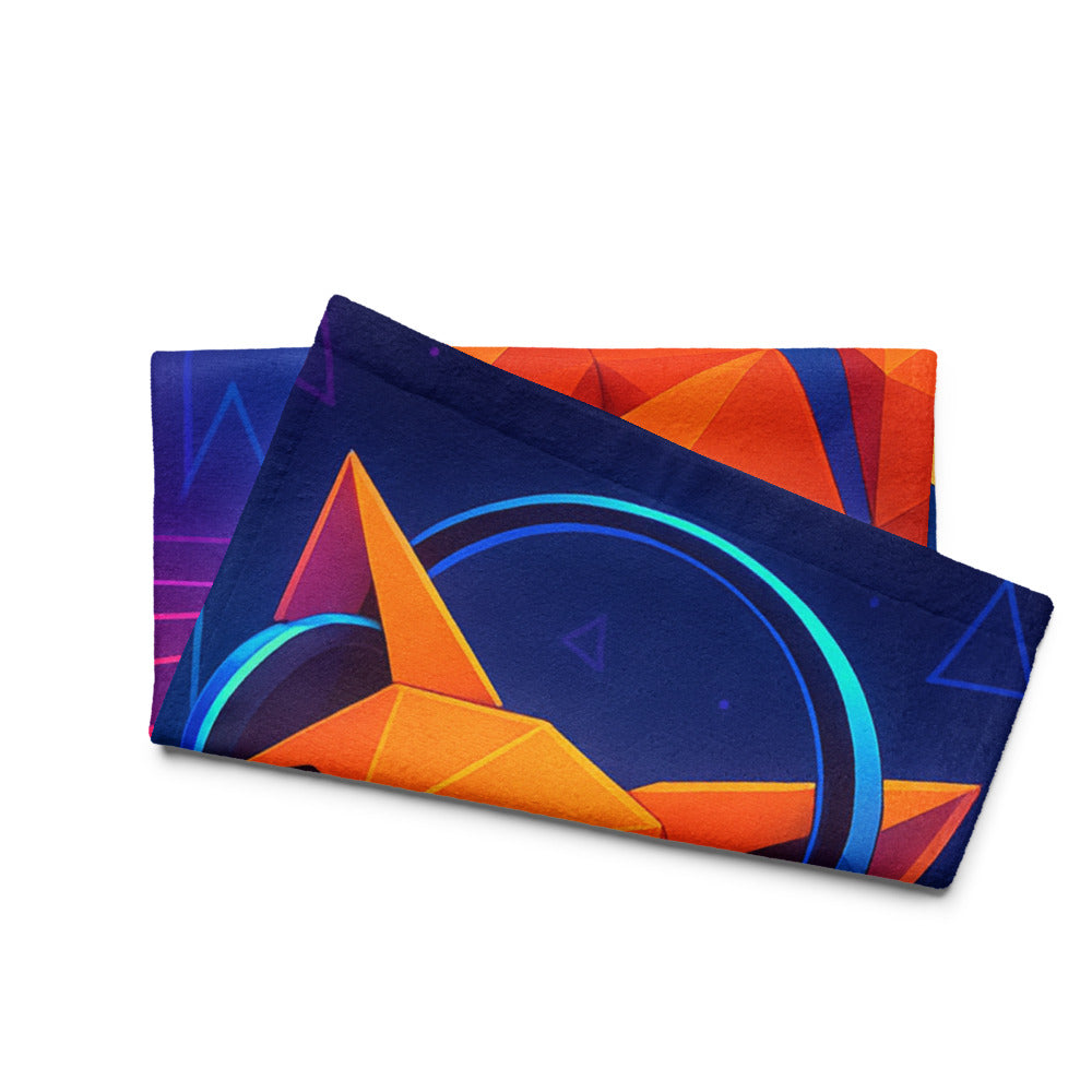 Neon Origami Fox Beats - View 1