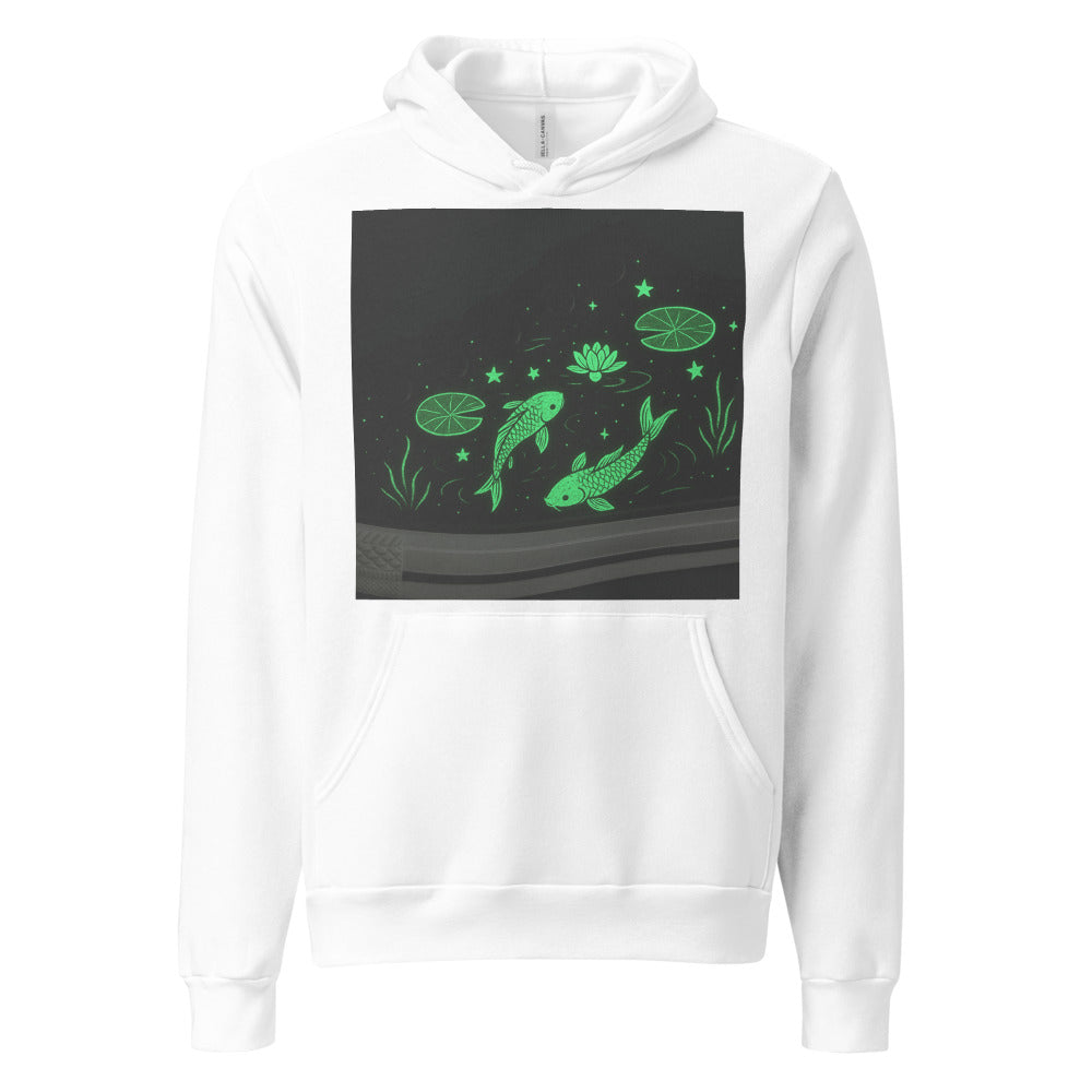 Starlit Koi Glow Sneakers - White