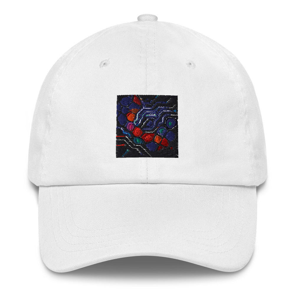 Neon Honeycomb Circuitry - View 1