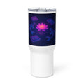 Neon Lotus Koi Dreams - White