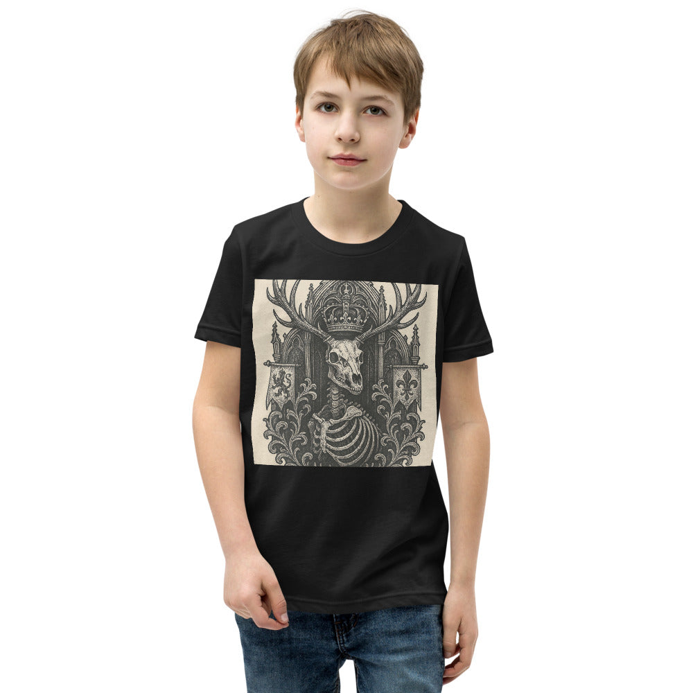 Crowned Stag of the Cathedral - Black