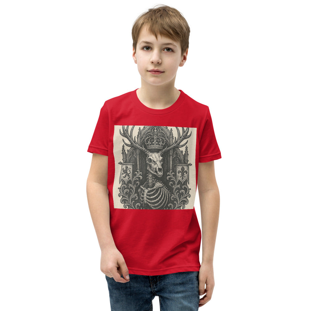 Crowned Stag of the Cathedral - Red