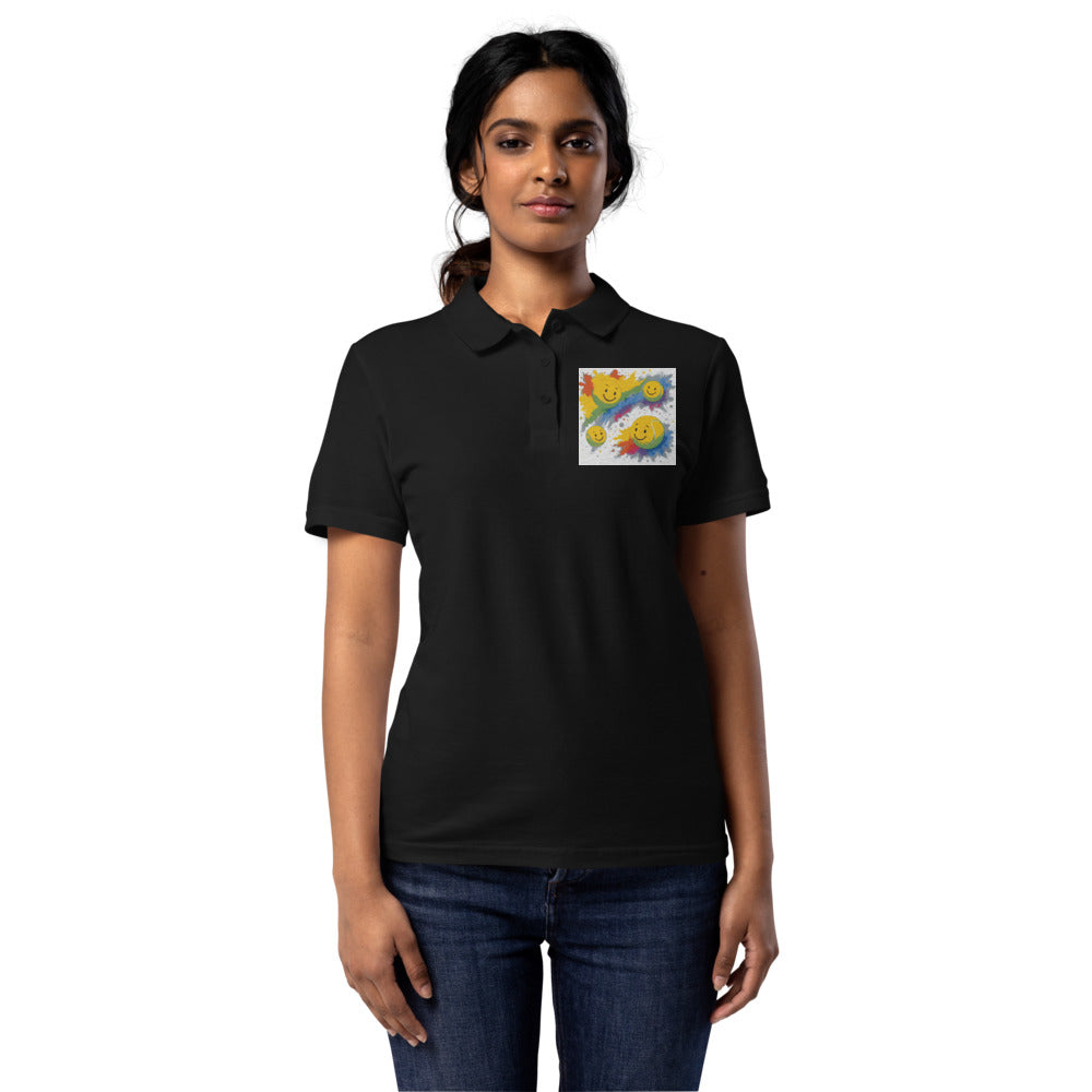 Joyful Tennis Rainbow Splash - Black