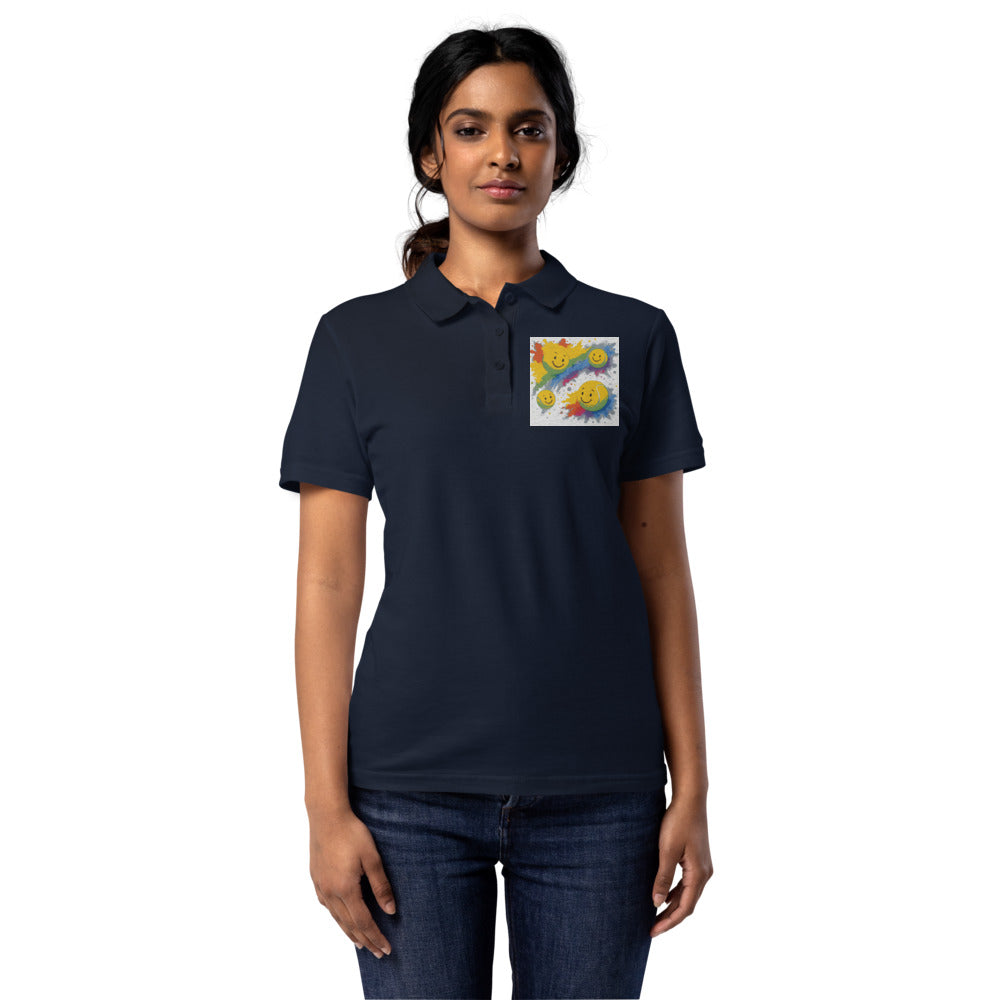 Joyful Tennis Rainbow Splash - Navy