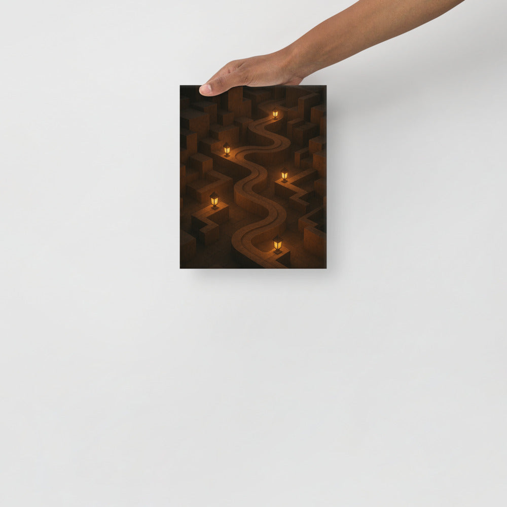 Amber Lantern Labyrinth - View 2