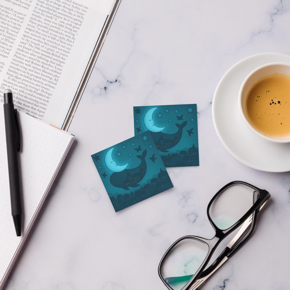 Moonlit Whale Village - View 1