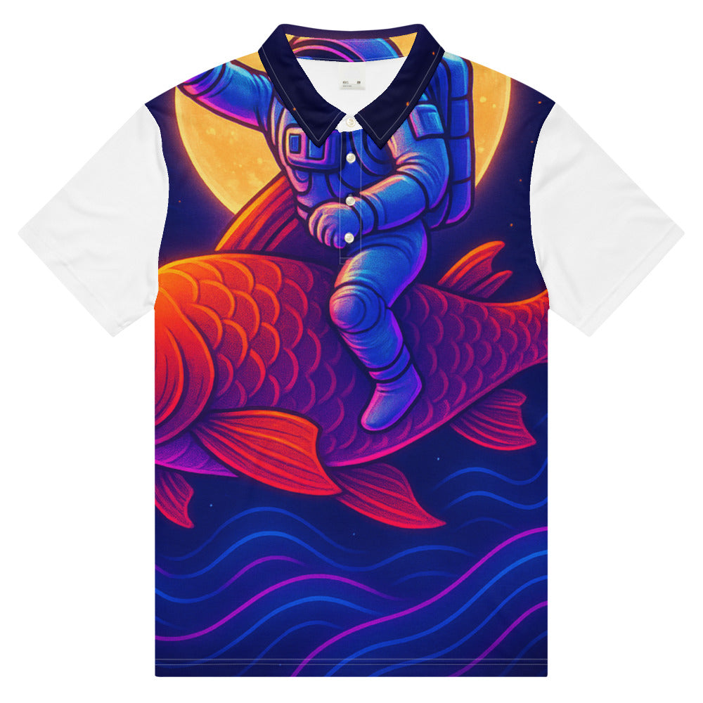 Moonlit Koi Rider - View 1