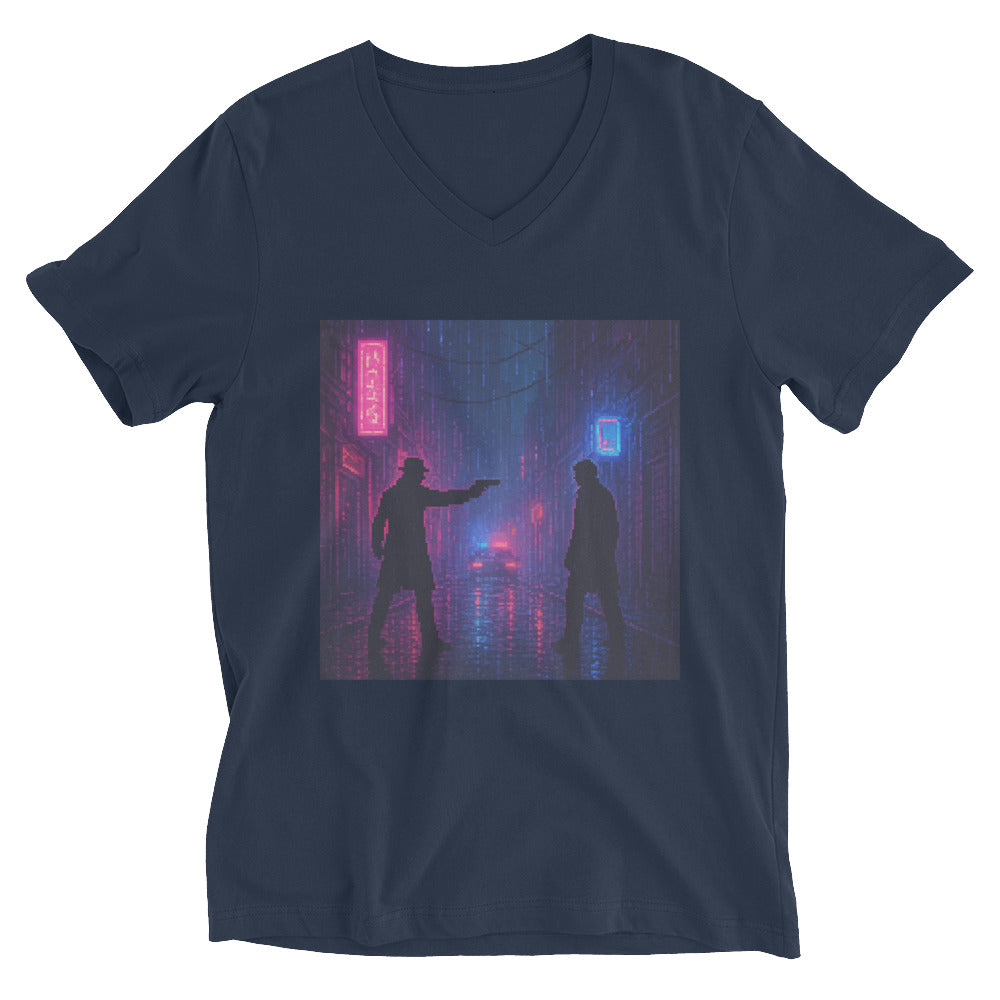 Neon Alley Showdown - Navy