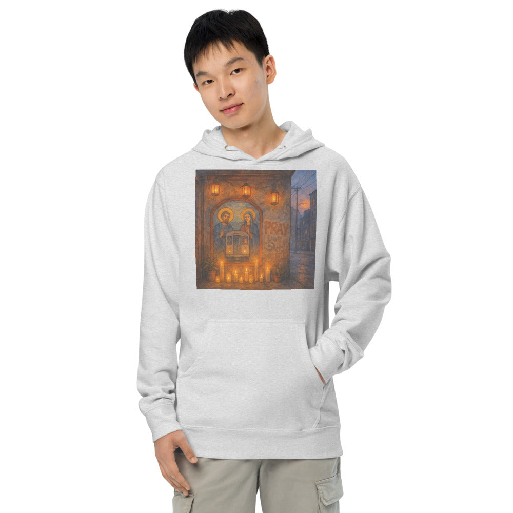 Subway Saints at Dusk - Grey Heather