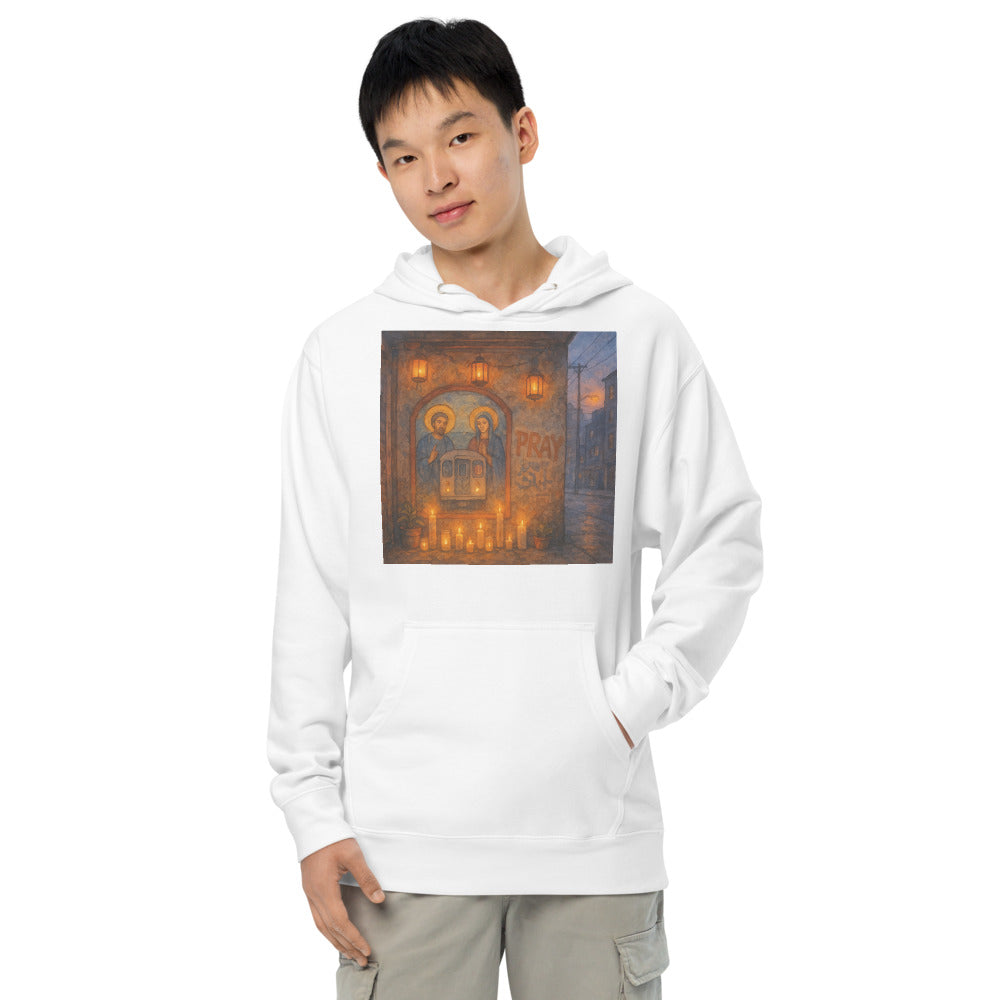 Subway Saints at Dusk - White